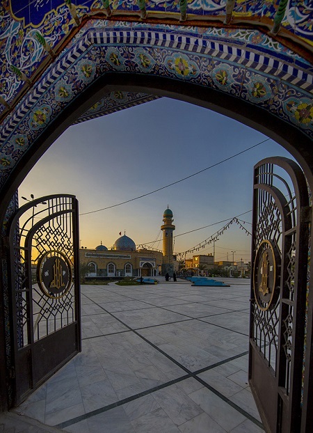 مسجد حنانه در نزدیکی حرم امام علی مسجد حنانه, علت نام گذاری مسجد حنانه, عکس مسجد حنانه