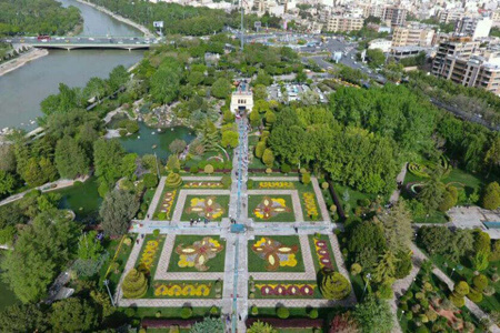 قسمت های مختلف باغ گل های اصفهان, تصاویر باغ گل های اصفهان, درباره ی باغ گل های اصفهان
