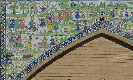 معماری موزه پارس شیراز عکس های باغ نظر شیراز, معماری موزه ی پارس, باغ نظر شیراز